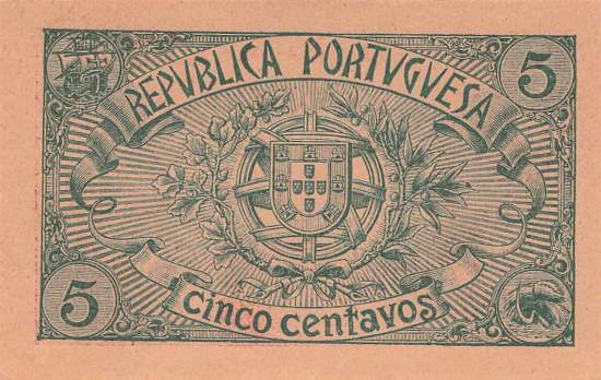 5 Centavos 5.4.1918